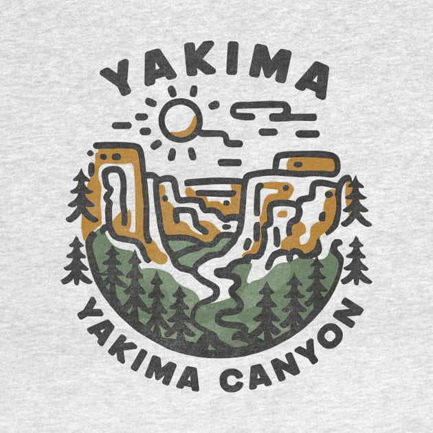 Yakima Canyon by Tees For UR DAY